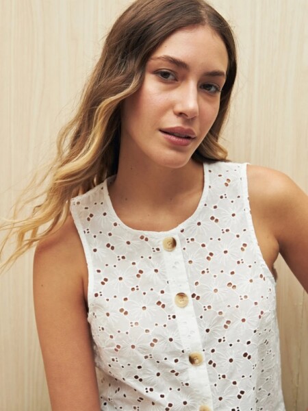 CAMISA ALLIE ZANA BLANCO