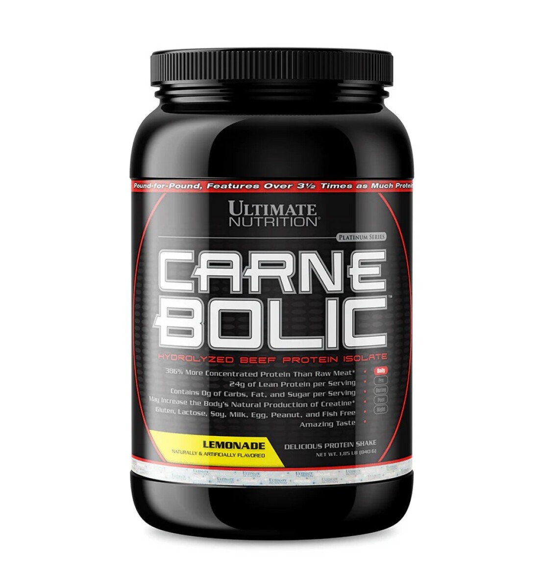 Carnebolic Lemonade 1.85 lb | Proteína de Carne Hidrolizada Ultimate Nutrition 
