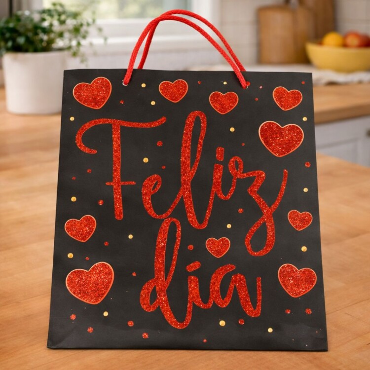 Bolsa De Regalo 4 Diseños 26x32x10Cm Bolsa De Regalo 4 Diseños 26x32x10Cm