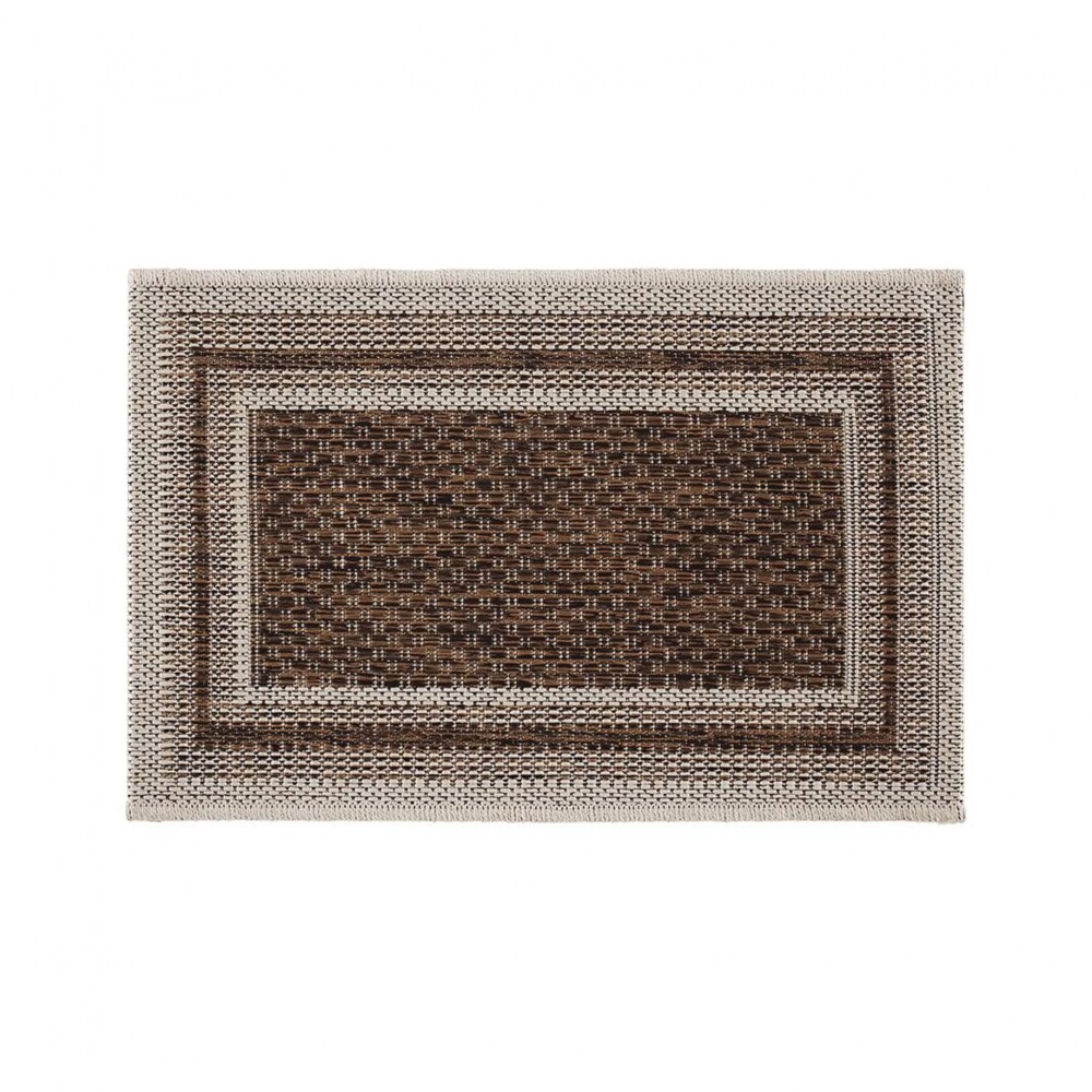 Alfombra Felpudo de Entrada - Eco Nature 40x60 cm Moldura Beige