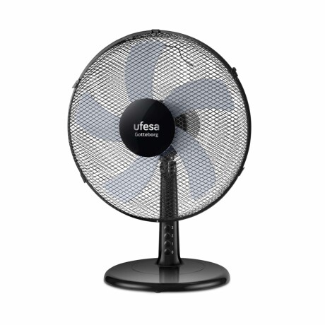 VENTILADOR DE MESA 3-VELOCIDADES NEGRO UFESA GOTEBORG