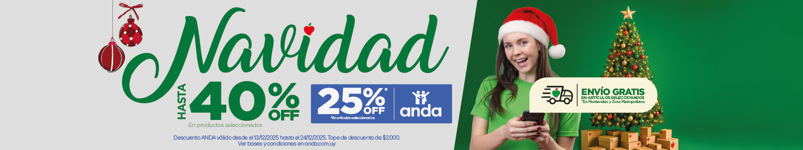 Navidad en La Tentación - Hasta 40% OFF en productos seleccionados