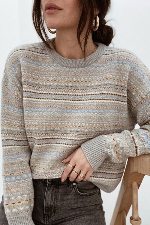 Sweater Ailey Gris
