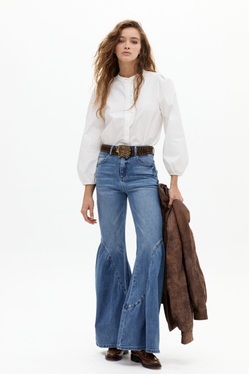 Pantalón en Denim Gypsy Washed Indigo