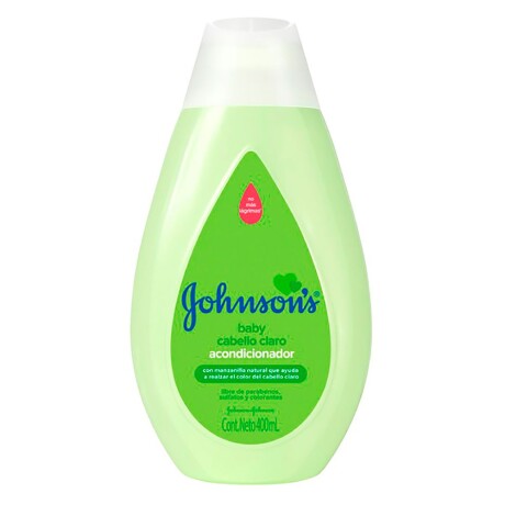 Acondicionador Johnson's Baby Cabello Claro con Manzanilla 400ml Acondicionador Johnson's Baby Cabello Claro con Manzanilla 400ml