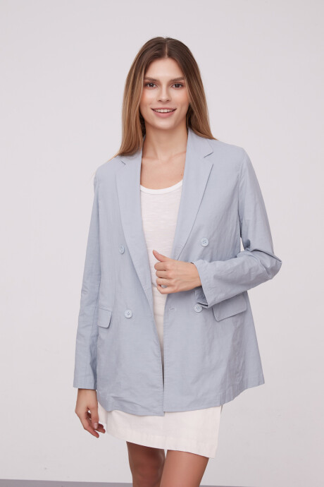 Blazer Felizzia Celeste