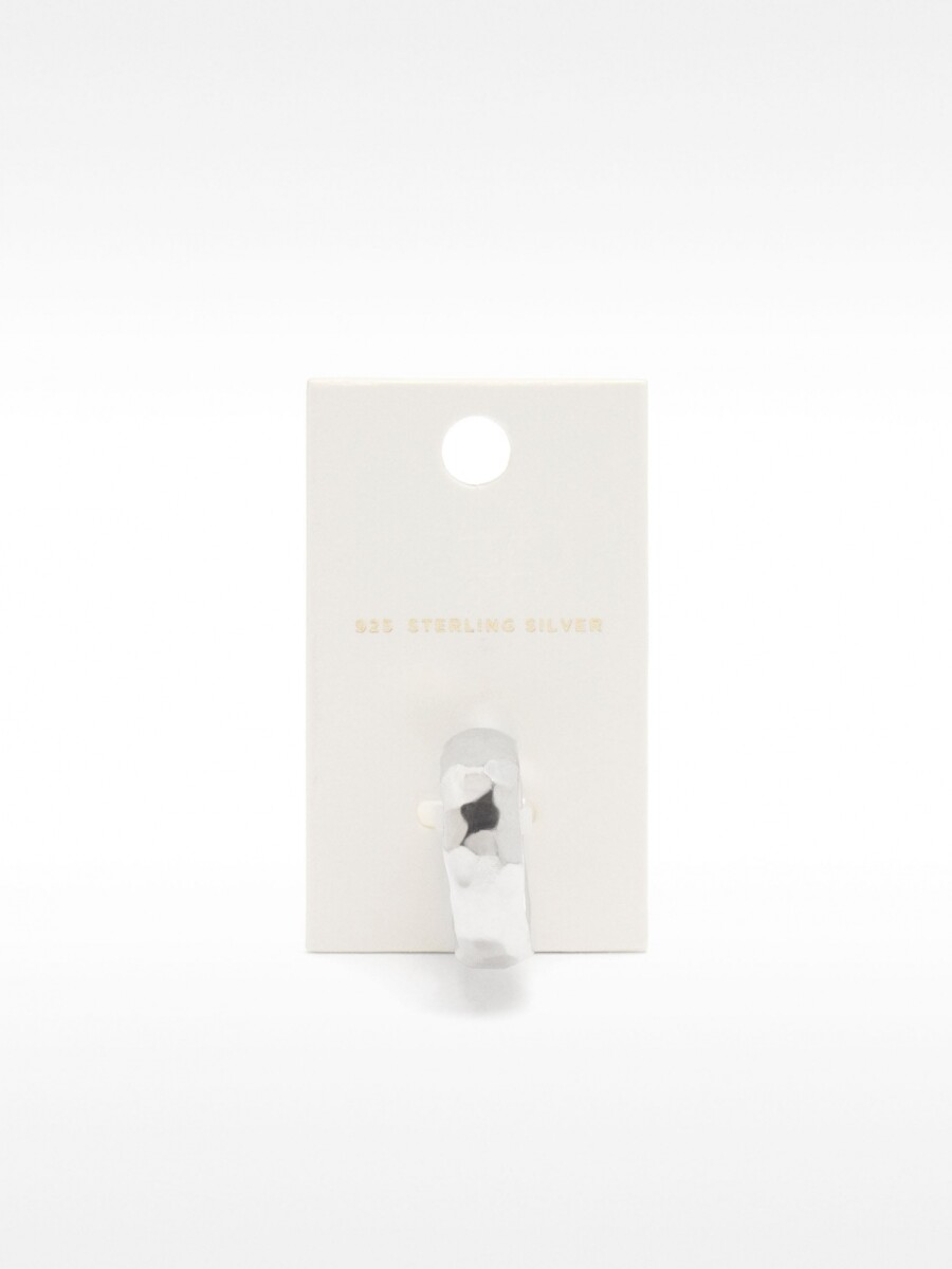 Anillo Irregular - Plata De Ley 925 plateado