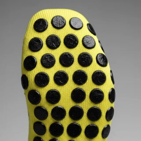 Par de Medias Deportivas Antideslizantes para Fútbol FS Amarillas