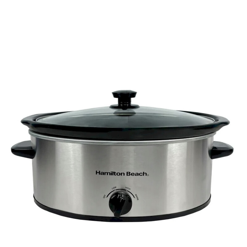 SLOW COOKER MANUAL PLATEADA DE 6,5 L Hamilton Beach SLOW COOKER MANUAL PLATEADA DE 6,5 L Hamilton Beach