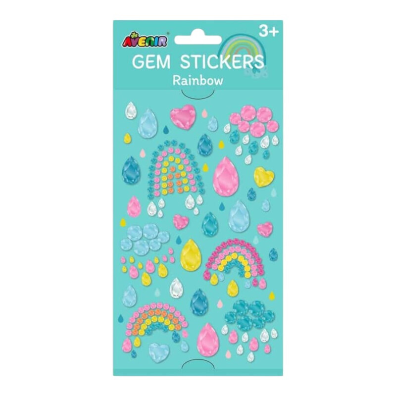 Stickers Gema Para Niños Avenir Arcoíris