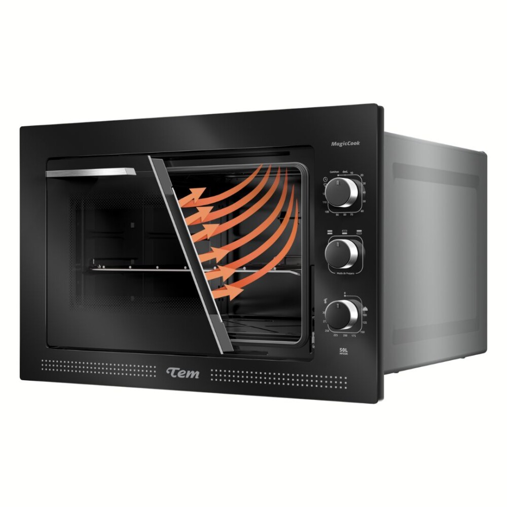 Horno de Empotrar MagicCook Negro - Modelo Z2201 - Tem Horno de Empotrar MagicCook Negro - Modelo Z2201 - Tem
