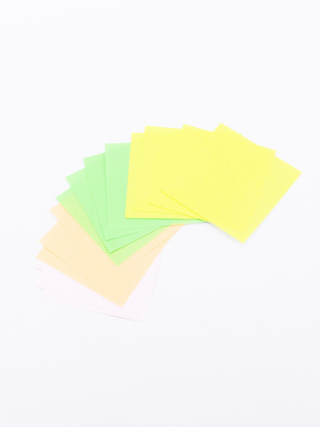 PAPEL GLACE FLUO MULTICOLOR