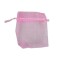 Bolsa de Organza Rosado