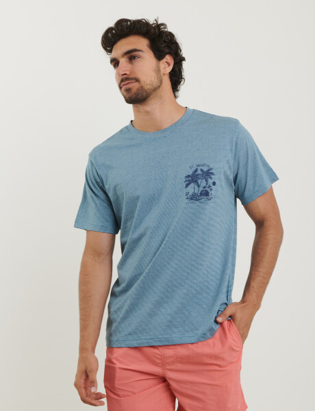 520681 T-SHIRT HARRY Azul