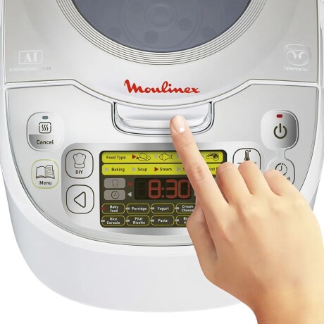 Olla Multiuso Moulinex Maxichef Advanced | 45 Programas | 5 Lts | Color Blanco. Olla Multiuso Moulinex Maxichef Advanced | 45 Programas | 5 Lts | Color Blanco.