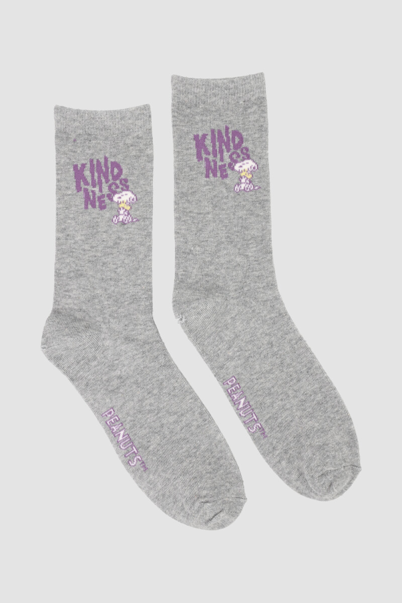 Medias individuales dama media caña snoopy Variante 26