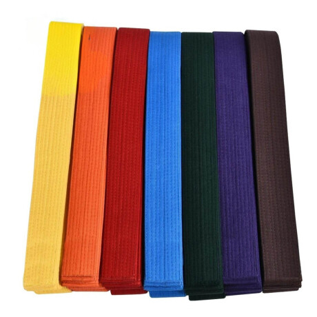 Cinturón Cinto 2.3mt Karate Taekwondo Artes Marcial Negro