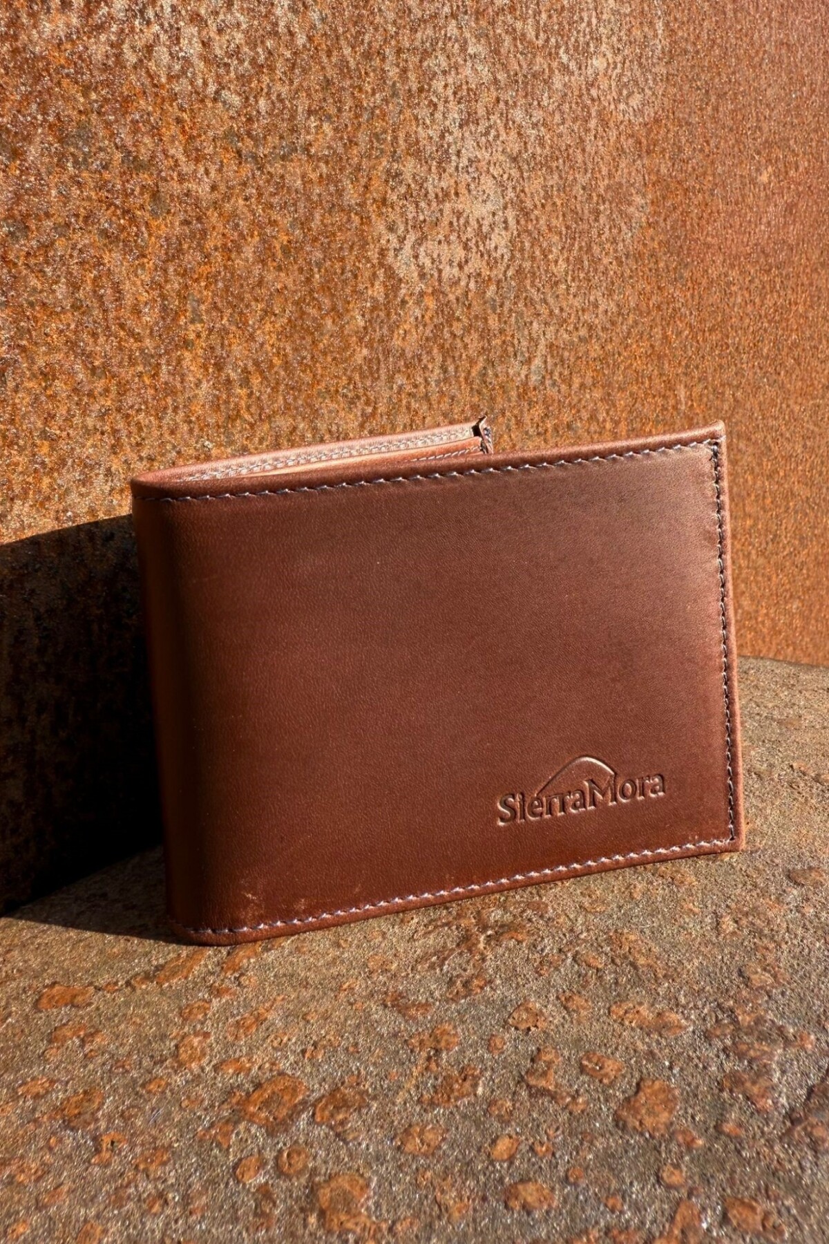 Billetera Men Chocolate / Azul