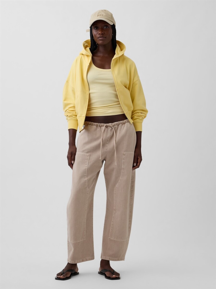 Pantalón Barrel Mujer - Wicker 1 
