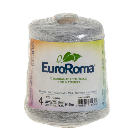 Euroroma algodón Colorido manualidades cinza