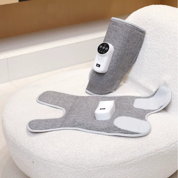 Masajeador Piernas Pantorrilas Recargable Programable Dolor Variante Color Gris