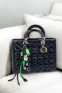 CHARM LLAVERO Negro
