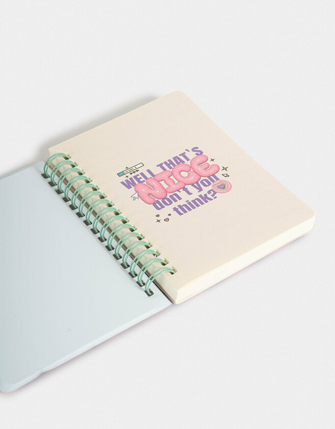 Anotadores Cuadernos y Memos Estampados Cuaderno A6 Con Tapa De Pvc Con Relieve - Combinacion Multicolor
