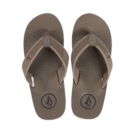 Ojotas Volcom Abg Concrete Marrón
