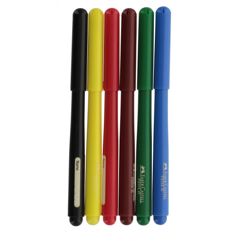 MARCADOR FABER CASTELL WINNER 30656 GRUESO X 6 COLORES MARCADOR FABER CASTELL WINNER 30656 GRUESO X 6 COLORES