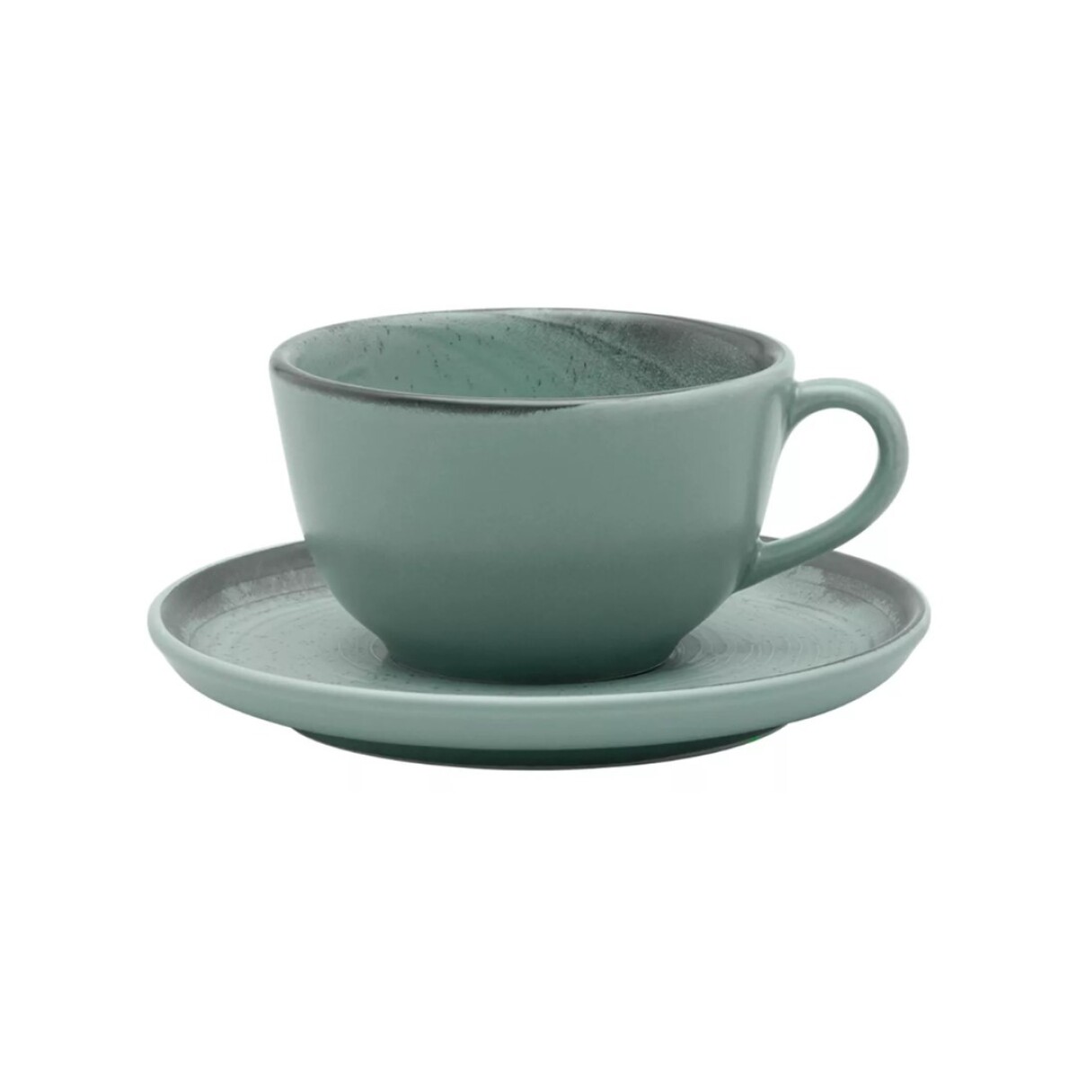 TAZA DE TÉ 200ML CON PLATO LINEA PACIFICO - Sin color 