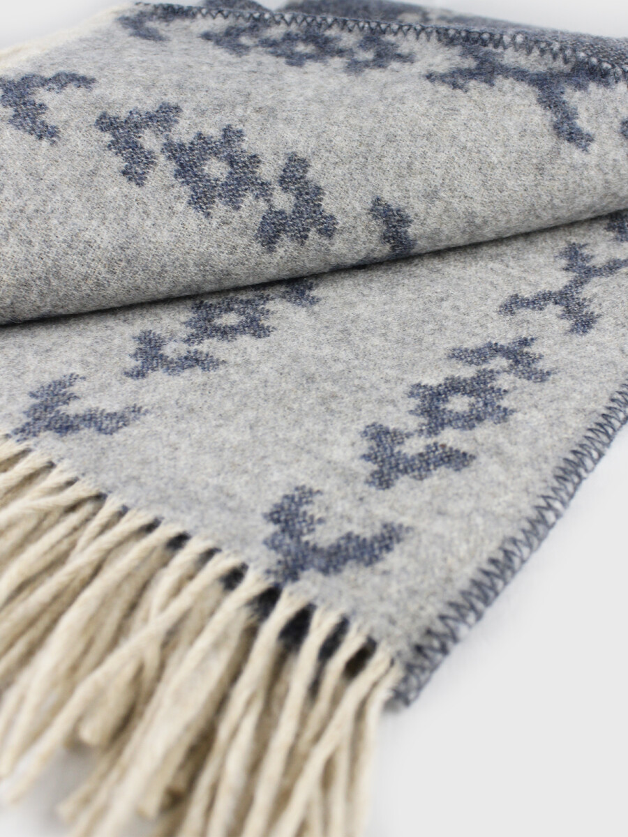 Manta 100% Lana - Con Guarda 