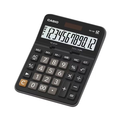 Calculadora Comercial de 12 Dígitos Casio DX-12B Solar o Pila Calculadora Comercial de 12 Dígitos Casio DX-12B Solar o Pila