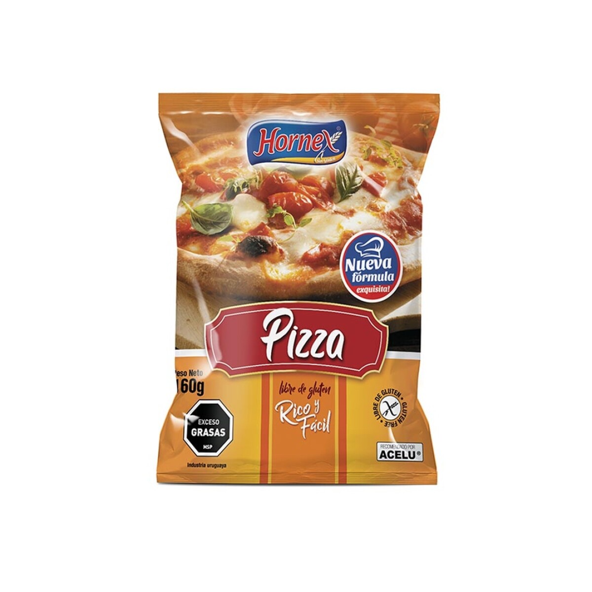 PIZZA SIN GLUTEN HORNEX 160G 