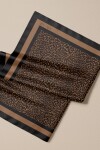 PAÑUELO CHOCOLATE LEOPARD MINI PAÑUELO CHOCOLATE LEOPARD MINI