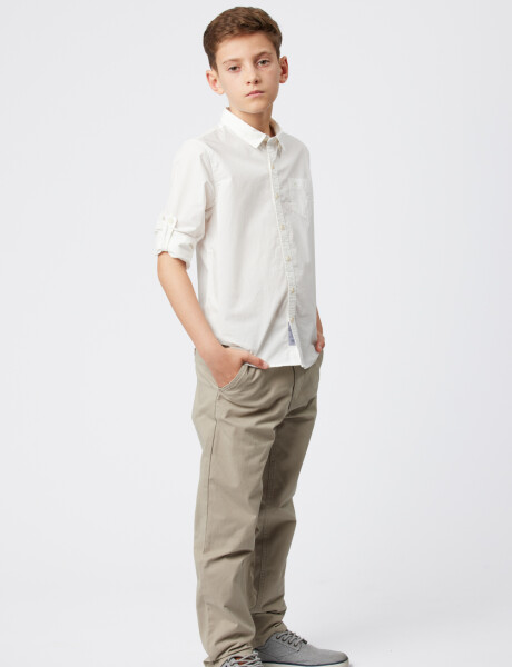 PANTALÓN CLÁSICO Beige