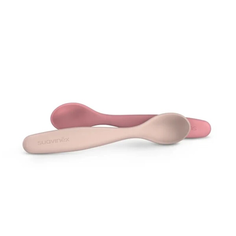 Set De Cucharas Suavinex Rosa 2 Uds. Set De Cucharas Suavinex Rosa 2 Uds.