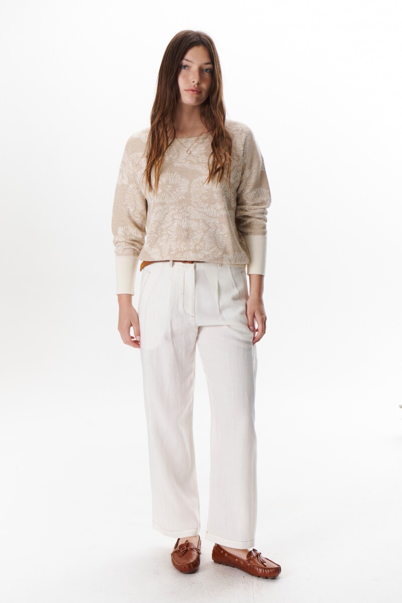 SWEATER FLOR BLINK ORO