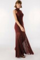 Vestido Flow Bordeaux