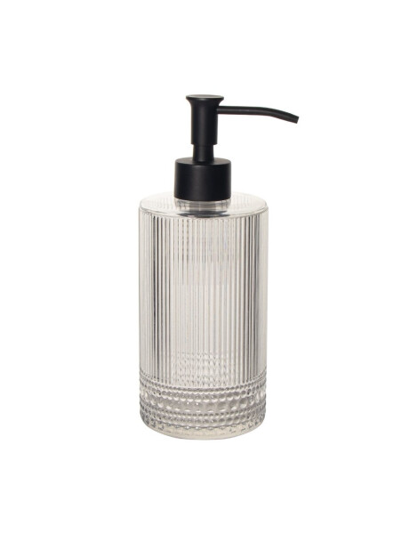 DISPENSADOR JABON VIDRIO D7.5x19.5CM CLAVO ACANALADO DISPENSADOR JABON VIDRIO D7.5x19.5CM CLAVO ACANALADO