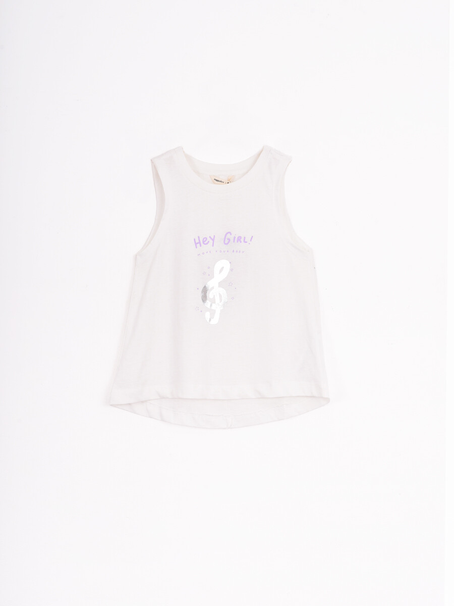 MUSCULOSA CILA MINI - CRUDO 