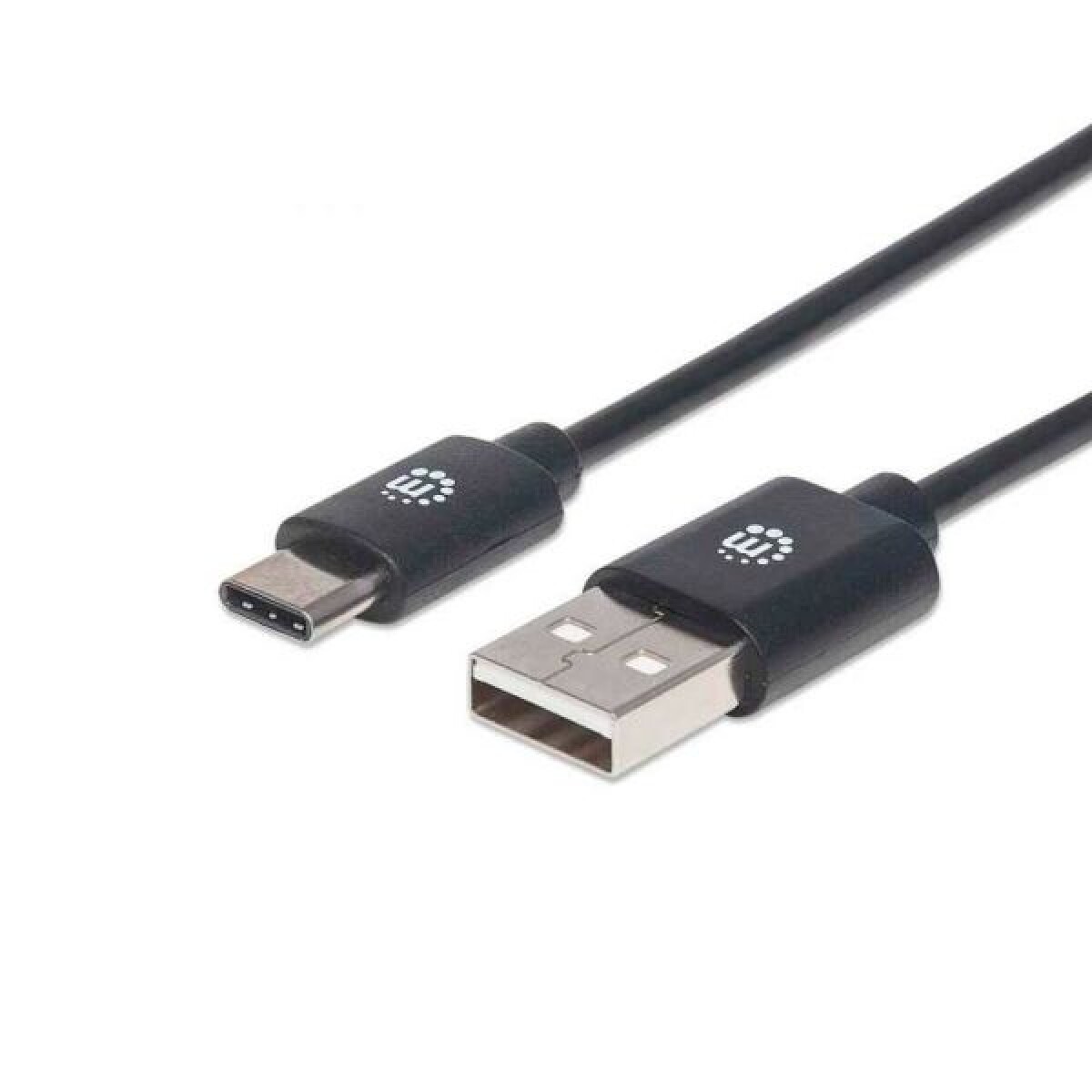 Cable USB C a USB A macho/macho 2,0 mts Manhattan - 3736 