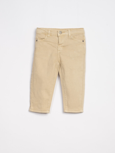 PantalÃ³n Jean Skinny Beige