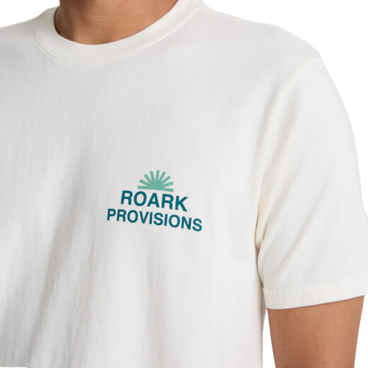Remera Roark Roark Provisions - Blanco Remera Roark Roark Provisions - Blanco