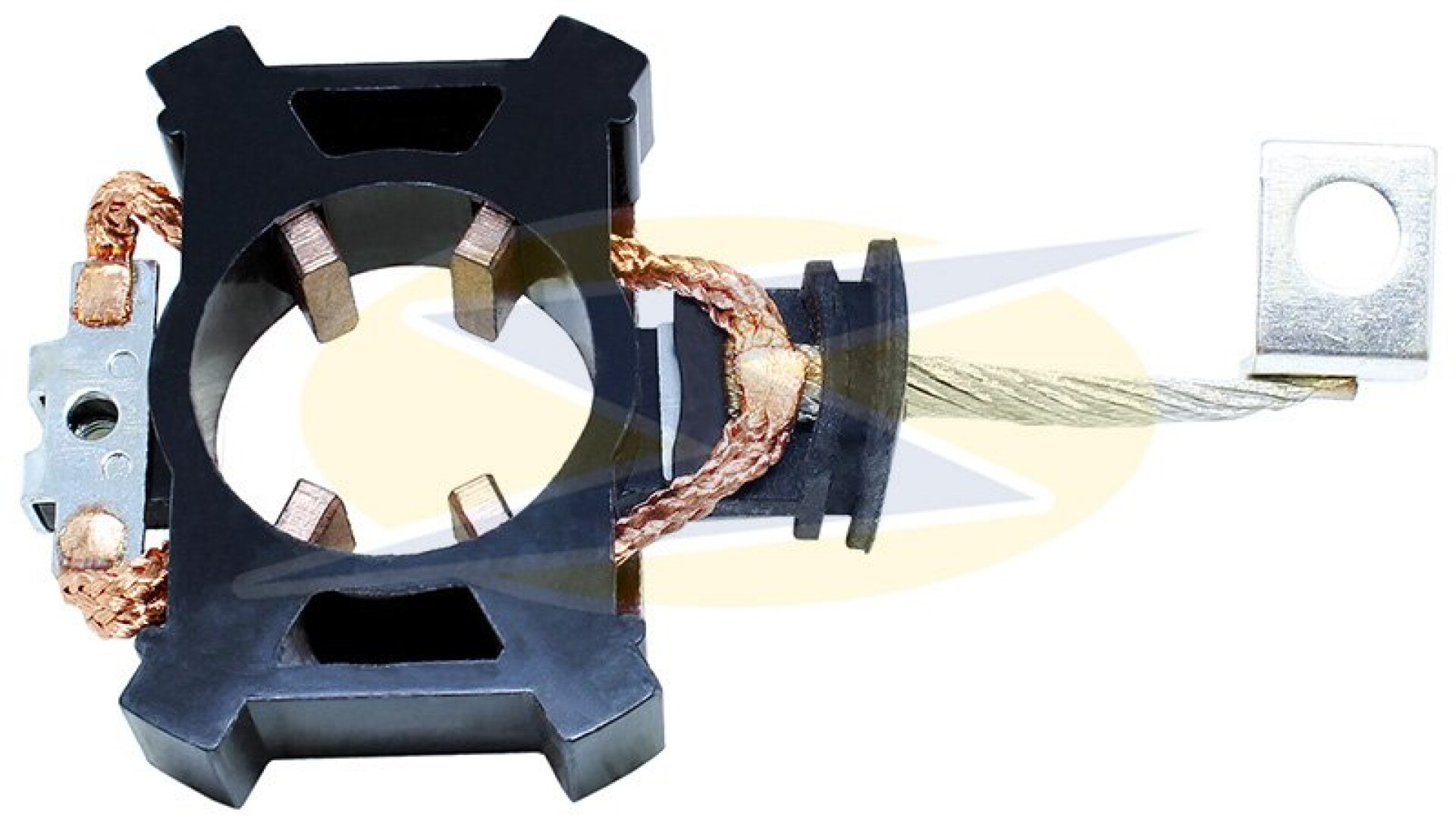 PORTA CARBONES - GM.AVEO ASTRA SPARK ESPERO NUB.D.REMY 4X13=P.9582 UNIFAP 