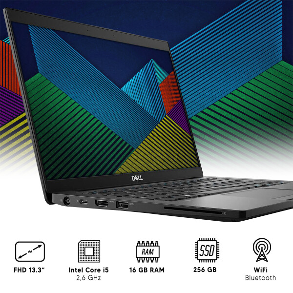 Notebook Dell Latitude 7390 I5/ 16 Gb Ram/ 256 Gb Ssd NOTEBOOK RFPL DELL 7390 I5/16GB/256/13.3