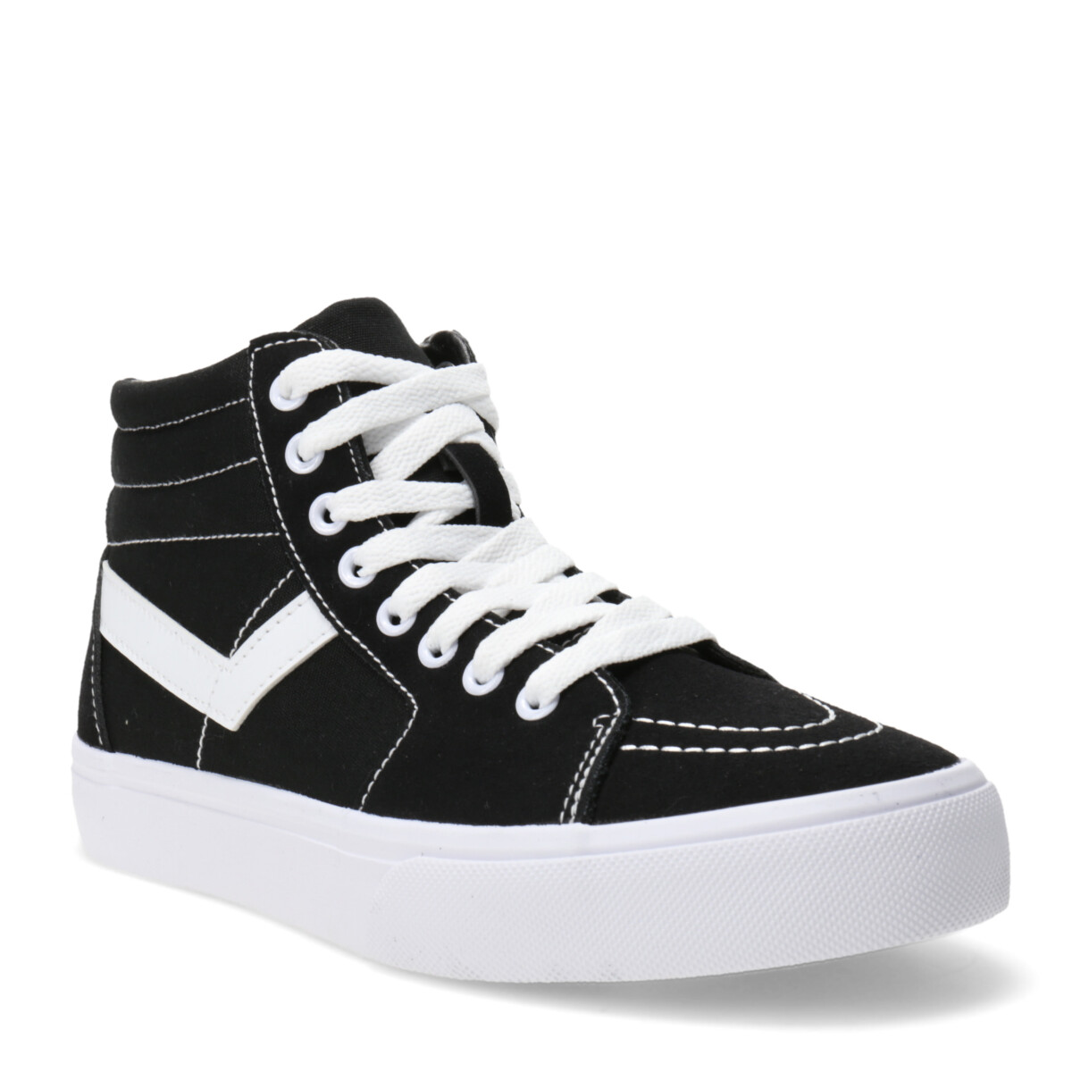 Championes de Mujer Pony Old School Canvas Bota Dama - Negro 