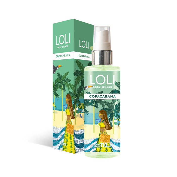 LOLI BODY SPLASH COPACABANA CJ X 110 ML. única