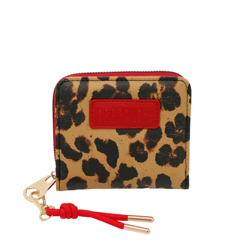 Billetera Las Oreiro Love Rojo