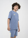Remera Manga Corta Line Umbro Junior 1m3