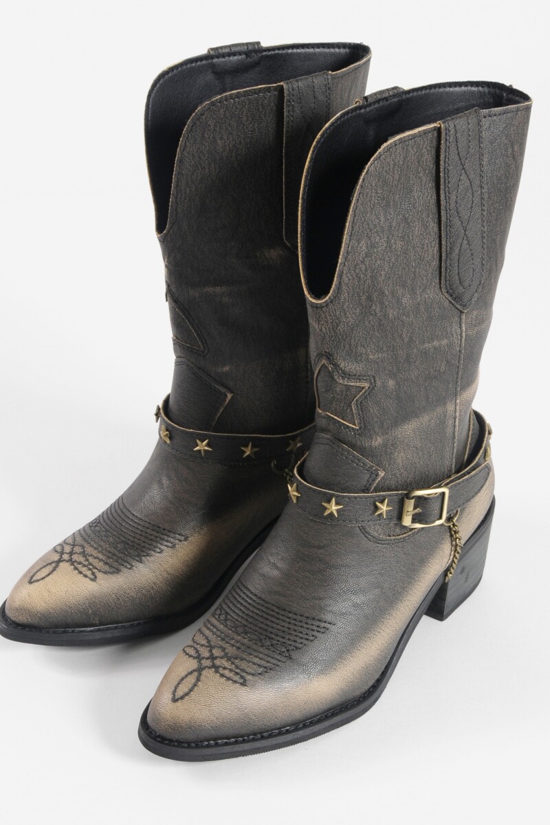 Botas tejanas Oleaje marrón